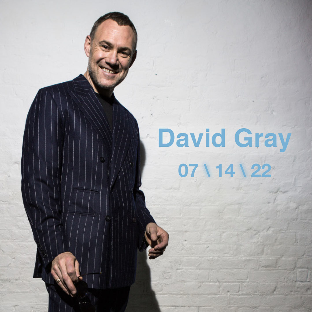 Happy birthday, David Gray! See you in a few weeks. Tix:  