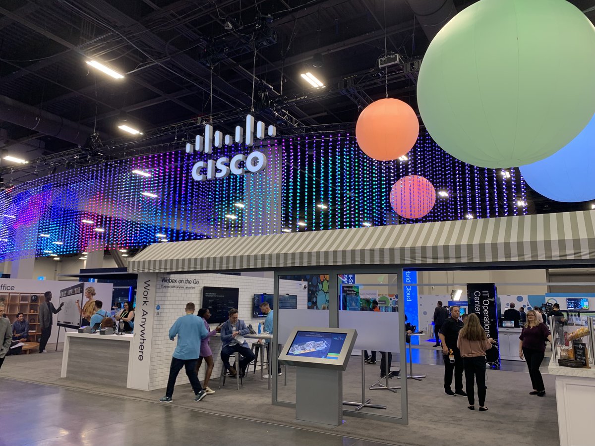WomenOfCisco's tweet photo. Day 1 of #CiscoLive is just getting underway!! 🎉🤟❤️🧡💛💚💙💜 Welcome #womenofcisco, welcome first-timers, welcome #NetVets, welcome #CiscoChampions, welcome @CiscoPartners, welcome to ALL! We're #ALLIN #wearecisco https://t.co/tCxNqiDPSj