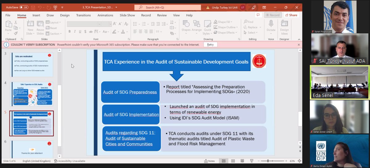 Workshop on “Enhancing Cooperation between SAIs and UN Agencies Regarding Audits on SDGs” co-organized by the TCA, UN RCO and UNDP was held on 06.06.2022.

 #SDGs <a href="/SDGoals/">SDGs</a> <a href="/undpturkiye/">UNDP Türkiye 🇹🇷</a> @UNICAnkara
