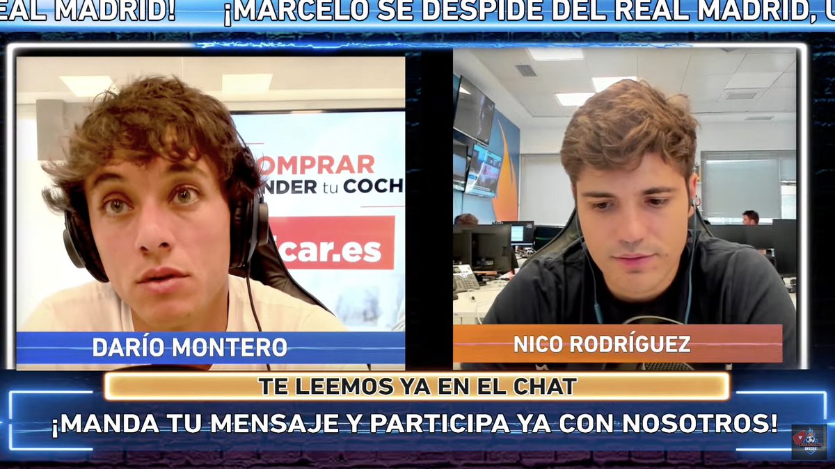 KristhianDJS_69's tweet photo. @elchiringuitotv @nicorodrigz ⚽️"En la parte de arriba falta algo, el Real Madrid necesita FICHAR un DELANTERO suplente"

➡️@nicorodrigz opina sobre la plantilla madridista

¡VENTE a #Sportplus!
🔴YT: https://t.co/jpWurAE2H5
🟣TW: https://t.co/ZFVgdlC1Sl
🔵FB: https://t.co/v63b0FvBE8 https://t.co/oFtM030j4O