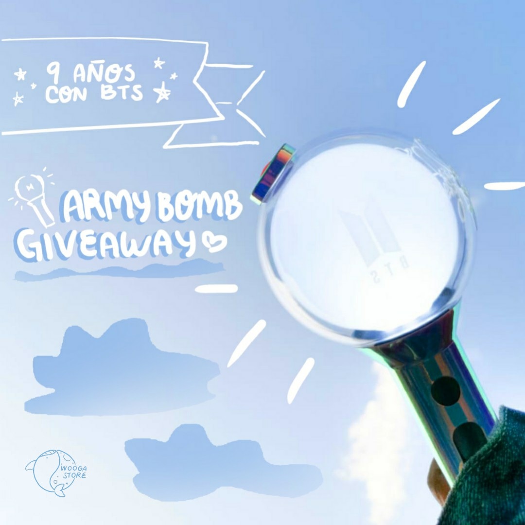 woogastore's tweet photo. 🎉𝘎IVEAWAY-ARMY BOMB
  #9YearsWithBTS💜🐋

En celebración por el 9° aniversario y #BTSFESTA2022, tenemos para ustedes en nuestra cuenta de ig @/Woogastore un Giveaway de una armybomb. Corre a participar!💜

⚠️Válido sólo para la República mexicana🇲🇽 

🏷️https://t.co/hHmRXWiysC https://t.co/8y7bCtwgrn
