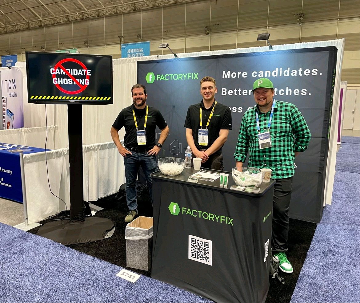 The Ghostbusters are live at #SHRM22! Come say hello and find out how you can win a gift card for a spa day on us! Stop by booth # 5741 before you go!