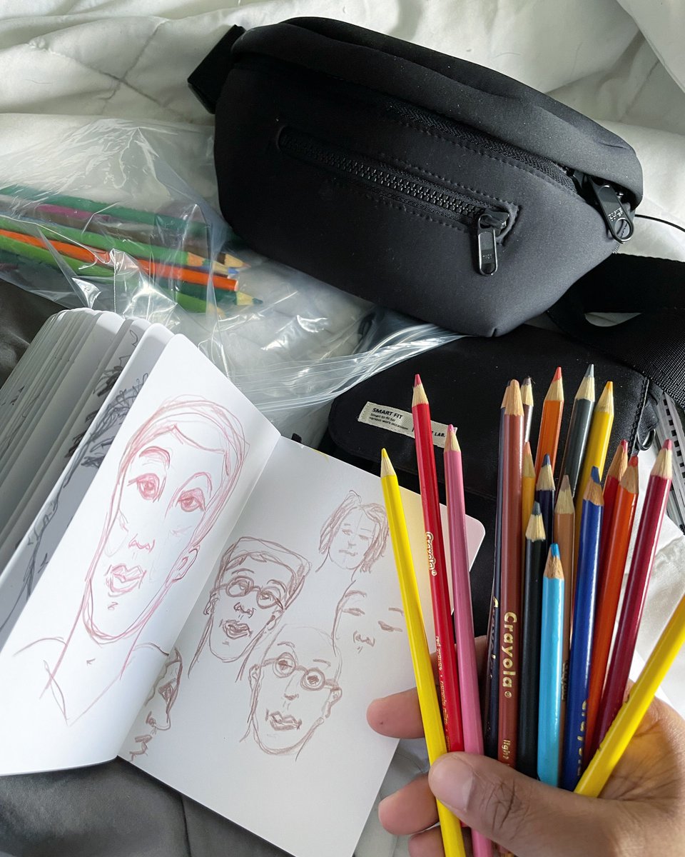 carlaconroy's tweet photo. My way / my style. PRACTICING #onedrawingaday in my @pentalicart #sketchbook #idocument #photojournal #carlascreativelife #somethingaboutme #memorykeeping @crayola #crayolapencils https://t.co/MrDDSPVLGu