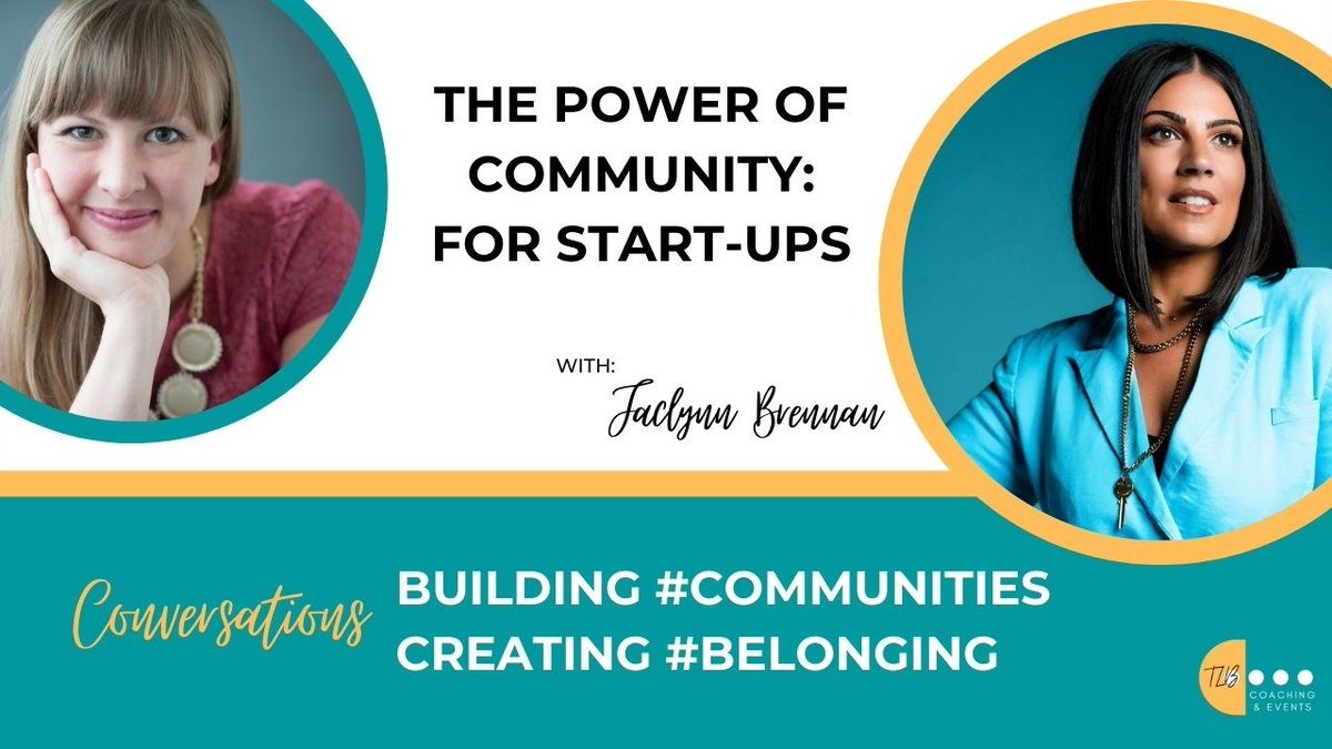 Feeling alone on your entrepreneurial journey? Join our CEO and Co-Founder @jaxfyli with <a href="/TBorreson11/">Tracy Borreson</a> this Tuesday at 12pm EST for a live discussion on the power of community and creating belonging 💪 🧡.

Join on LinkedIn here: linkedin.com/video/event/ur…