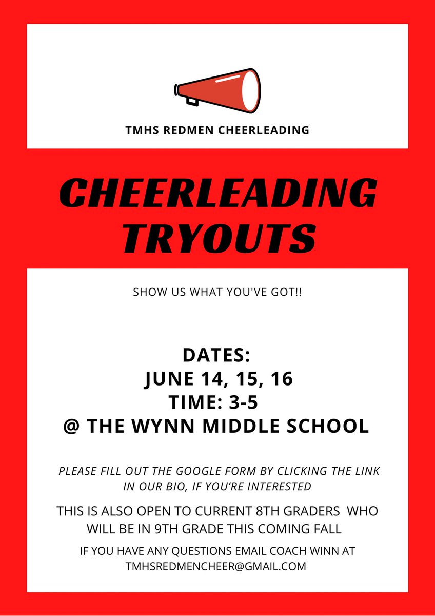Tryouts this week! 🤩