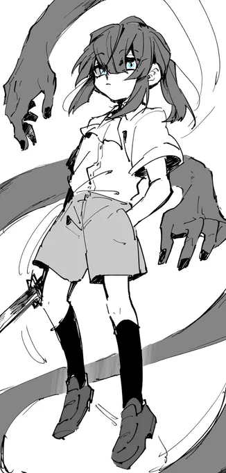 落書き
兄弟の弟の方 