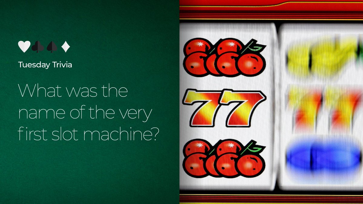What was the name of the very first slot machine? &#129300;

A - The Liberty Bell
B - American Adventure
C - Operator Bell
D - The Mark Twain