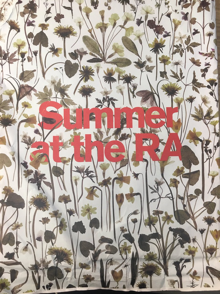 honeyscribe's tweet photo. Varnishing Day ⁦⁦@royalacademy⁩ 🙌. So thrilled to have been invited by Bill Woodrow RA to exhibit ‘The Herald of Spring’. A beautiful exhibition on theme of ‘Climate’ curated by Alison Wilding RA. And brilliant to have had my work selected for the RA magazine &amp; flyer. https://t.co/td3qqWW1dL