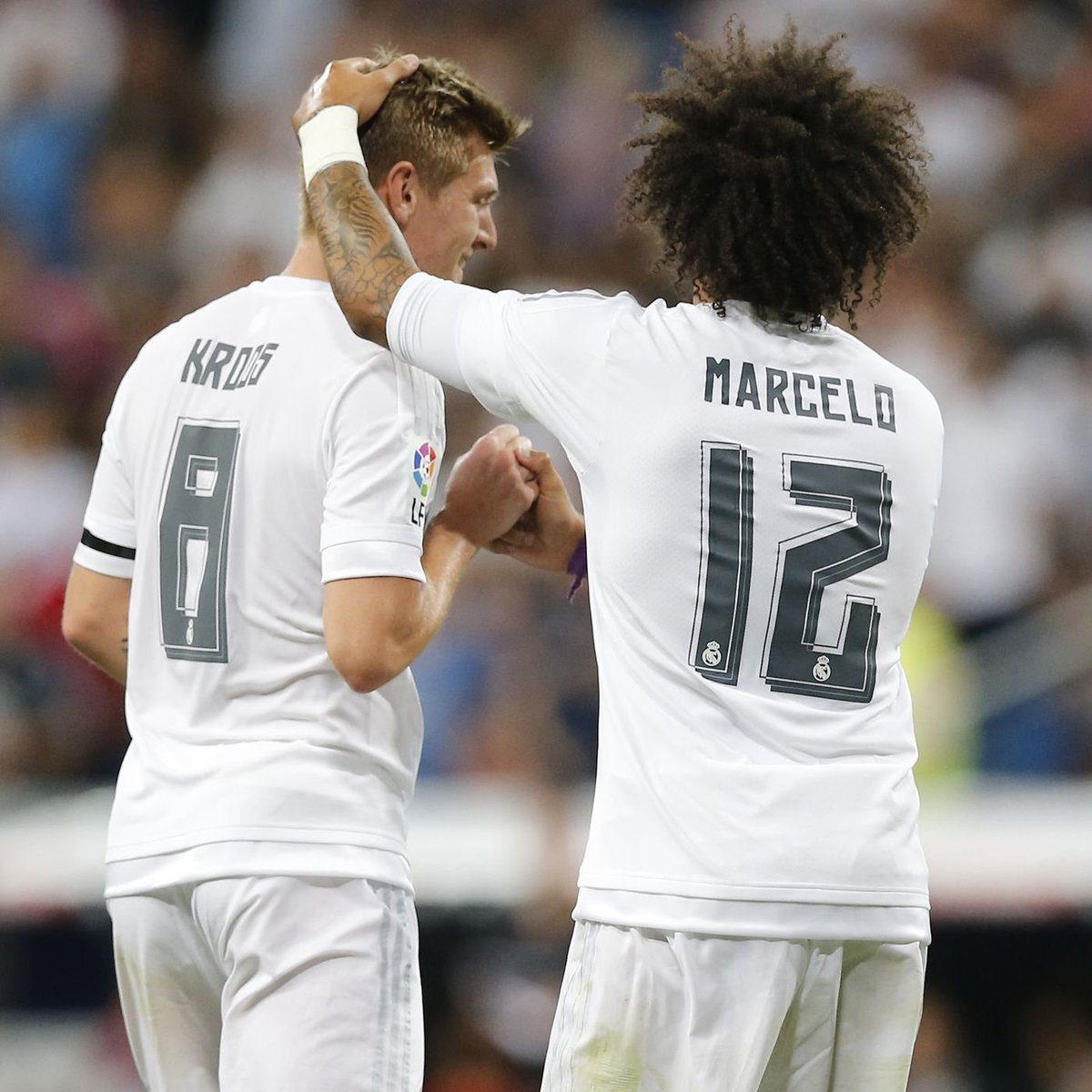 "Posso dizer que joguei com o melhor lateral esquerdo da história."

- Toni Kroos, na despedida de Marcelo