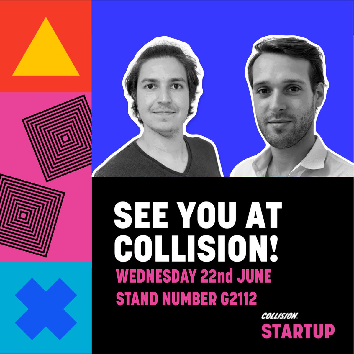 We're super excited to be at <a href="/CollisionHQ/">Collision Conf</a> this year! 

Come chat to us at the conference, we'll be exhibiting on June 22. Olvin's very own Pablo and Marc will be there to answer any questions you have.

We can't wait to meet you! 

#collisionconf