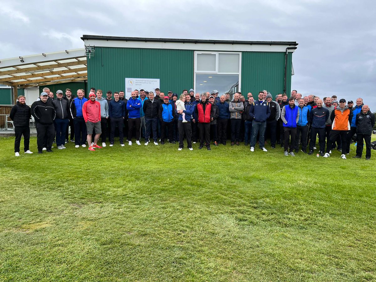 Group photo from Alan's Testimonial Golf Day ⛳️