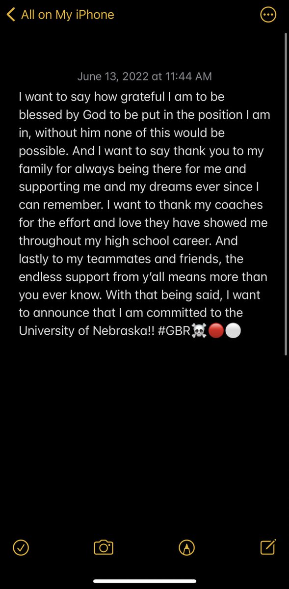 Riley_VanPoppel's tweet photo. COMMITTED. GO BIG RED‼️☠️☠️🌽🌽 @toddrodgers13 @Coach_Lundy @coach_frost @coachdawsgbr @CoachChinander @BryanApplewhite @SeanDillonNU @HuskerFBNation @Nebraska247 @TEP5252 @BHoward_11 https://t.co/oaq10fXAI6
