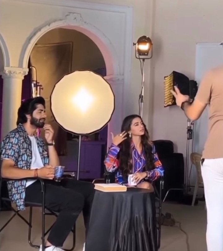 GossipsTv's tweet photo. #SuperExclusive 

#HellyShah papped while shooting in Filmcity Mumbai post her return from #Cannes.

#RrahulSudhir and #HellyShah REUNITED for NEW PROJECT!!

Are you excited?? 😍 #RraHel

@GossipsTv @OfficialHelly7 https://t.co/pj4jIbX4Vs