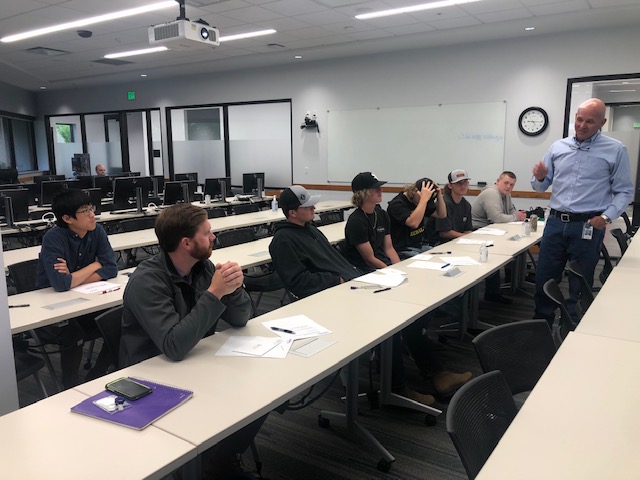 CarlosUDOT's tweet photo. This morning I had the opportunity to meet the newest members of #TeamUDOT. They seemed anxious & interested to learn about our mission to enhance life quality through transportation. I'm excited to watch them as they go to different parts of the state to help us #KeepUtahMoving https://t.co/9img3ei3Nu