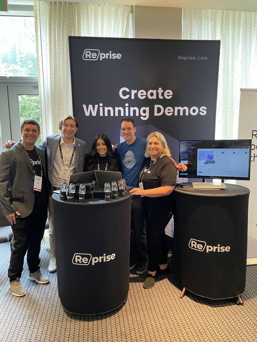 getreprise's tweet image. The Reprise crew is pumped to see everyone at today&apos;s @Sales30Conf in Philadelphia!

Stop by our booth to say 👋, grab a wine aerator, and learn how you can create winning demos w/ Reprise!💻

#s30c #SalesLeadership #SalesDemos