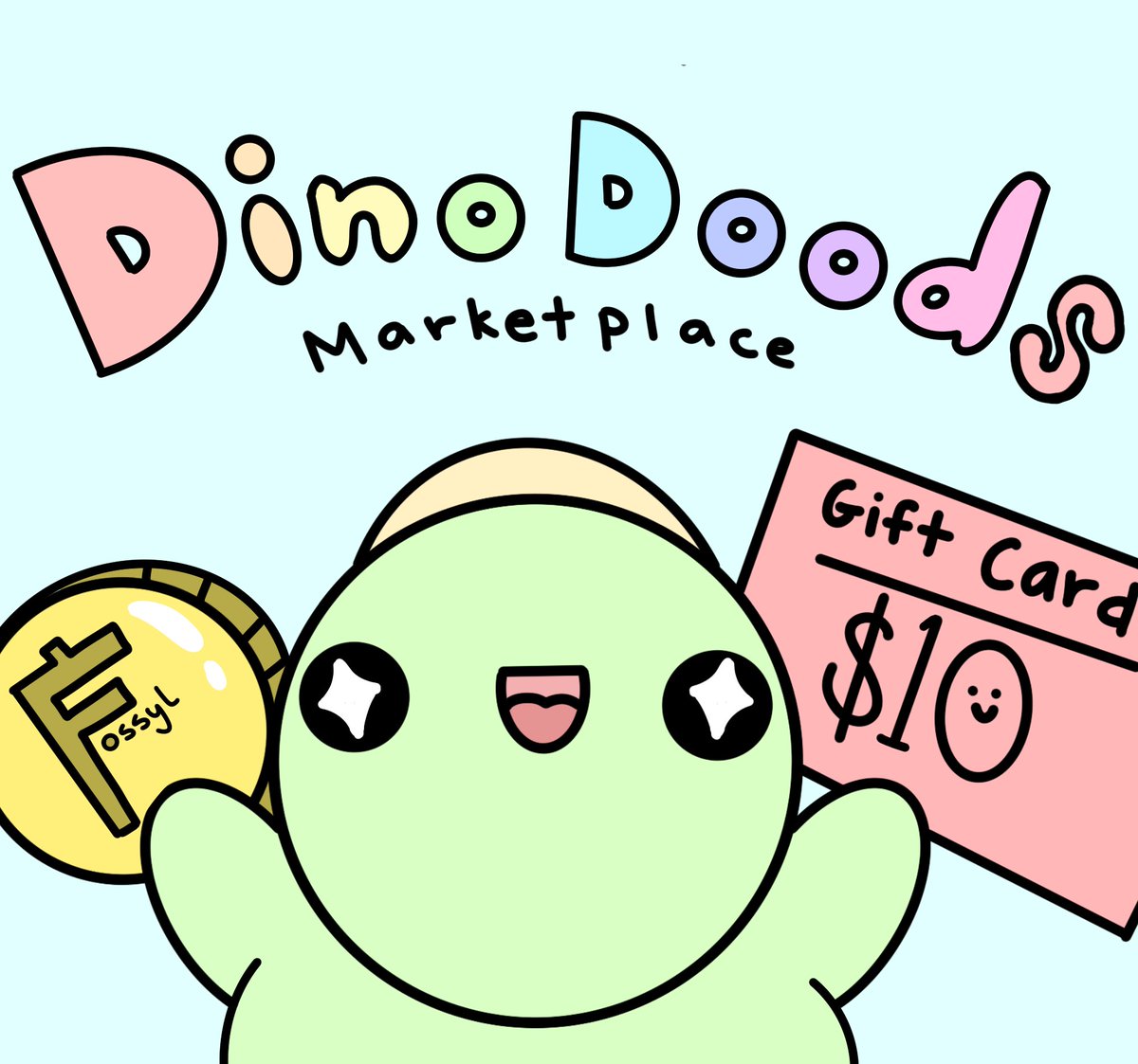 DinoDoods (@dinodoods) on Twitter photo Thank you so much <a href="/Collector_Eds/">The Collector</a> for our first DinoDoods Marketplace purchase!🦖☀️
For those who do not know we opened our marketplace in discord, which includes Ririsus, Celestials, Little Lemon Friends, Gift Cards, and more!
How much $FOSSYL are you spending? 💰 Thank you so much <a href="/Collector_Eds/">The Collector</a> for our first DinoDoods Marketplace purchase!🦖☀️
For those who do not know we opened our marketplace in discord, which includes Ririsus, Celestials, Little Lemon Friends, Gift Cards, and more!
How much $FOSSYL are you spending? 💰