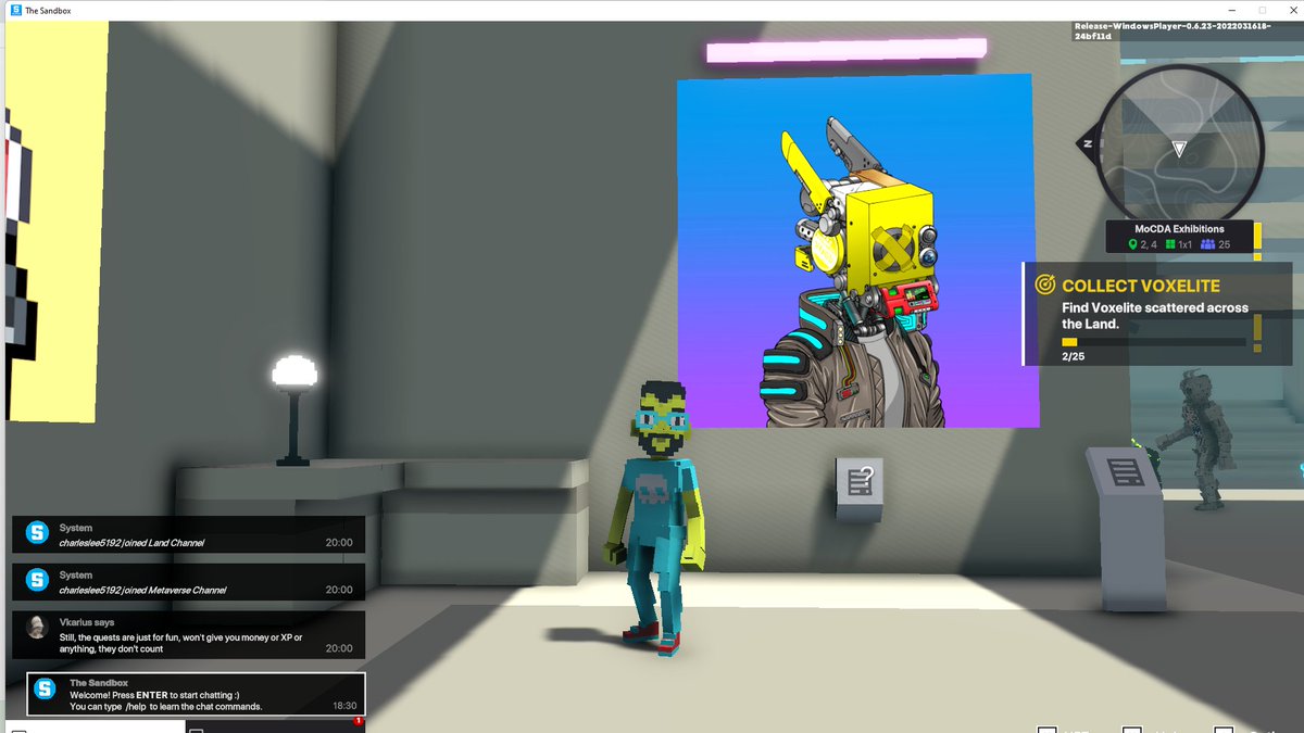 Charles07245653's tweet photo. @TheSandboxGame @MOCDA_ I just participated in the #TheSandbox weekly contest for a chance to win 200 mSAND! Here is my favorite piece from the exhibition, check out my screenshot below!
👇 https://t.co/nijMCyjsNb