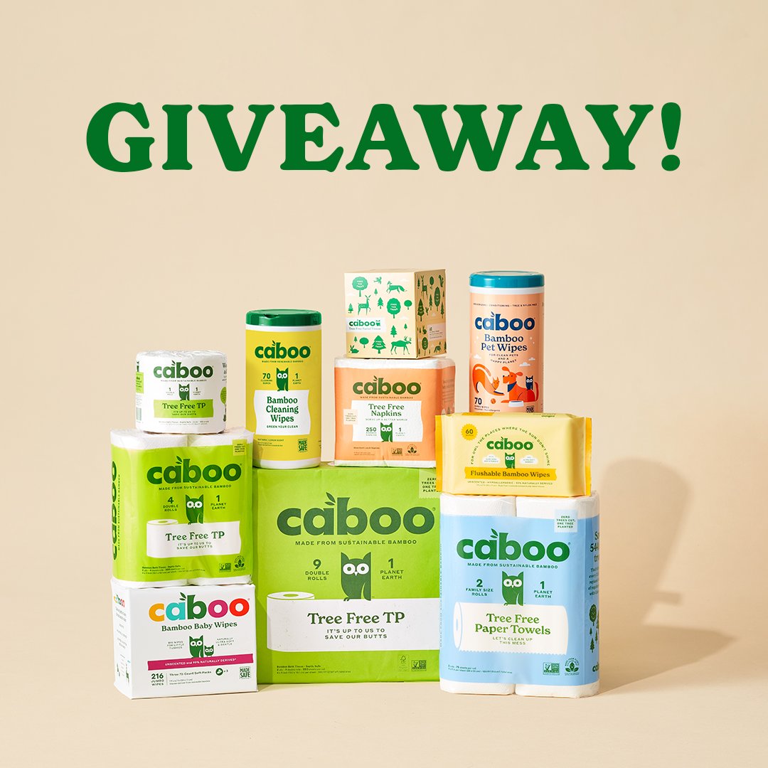 You know what is a real hoot? A giveaway! 🦉 We are giving away a full home bundle to 3 lucky winners which will include 1 x each of our life-changing Tree Free products including the Paper towels, Baby Wipes, and Toilet Paper! 

Head over to our Instagram to enter!