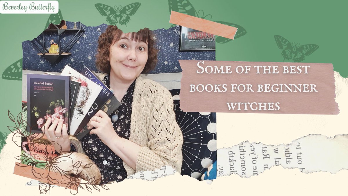 bloomingmindxx's tweet photo. New #YouTubeVideo - Some of the best #books for #beginnerwitches don't forget to share & subscribe xx #subtitles will be up tomorrow sorry for the delay https://t.co/XomctOLLRb #witchcraft #witchtwt https://t.co/87zjstGeQK