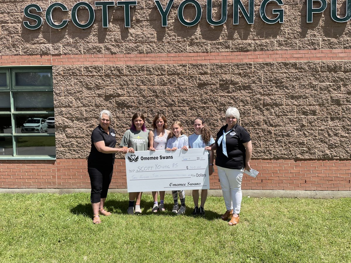 Thank you @omemeeswans for your donation to Scott Young PS! We appreciate your kindness! <a href="/TLDSB/">TLDSB</a> <a href="/syps_powpack/">Scott Young PS</a>