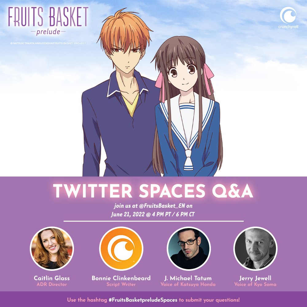 Fruits Basket on Twitter "Fruits Basket prelude is almost here and