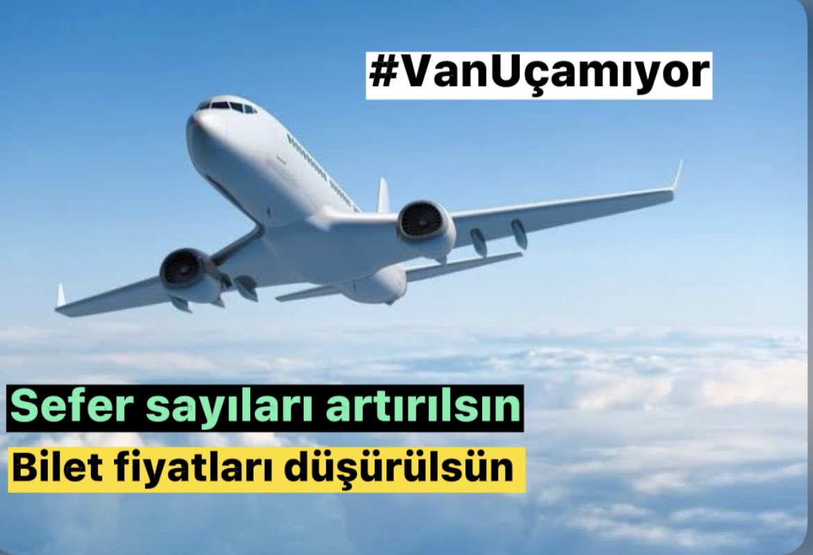 Havacılıktan anlayan birileri anlatsın da merakım gitsin diyorum. #VanUçamıyor neden? 
<a href="/UABakanligi/">T.C. Ulaştırma ve Altyapı Bakanlığı</a> 
<a href="/BilalEksiTHY/">Bilal EKŞİ</a> 
<a href="/anadolujet/">AJET</a> 
<a href="/SunExpress/">SunExpress</a> 
<a href="/ucurbenipegasus/">Pegasus Hava Yolları</a>