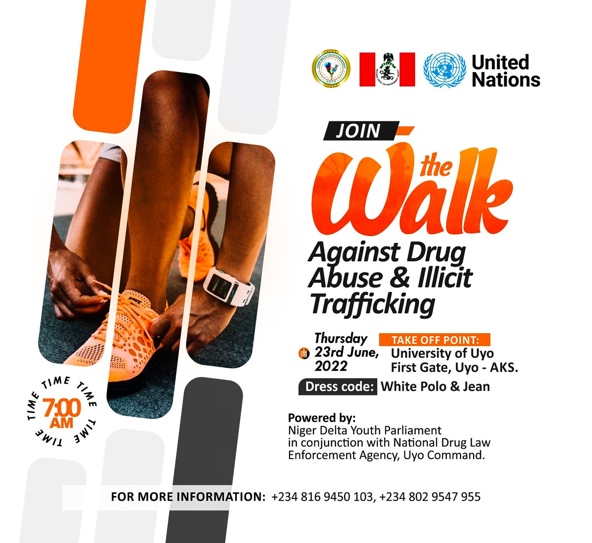 AmamaAloysius's tweet photo. Join the movement against Drugs Abuse now

#NDYP
#NDLEA
#UyoWalkAgainstDrugAbuse

To join click; https://t.co/orxY96ViKY https://t.co/mJT2pqF0R9