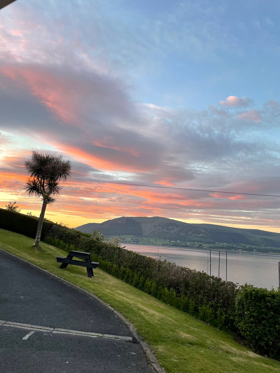 04/06/2022 evening view from wildwood carlingford #carlingford