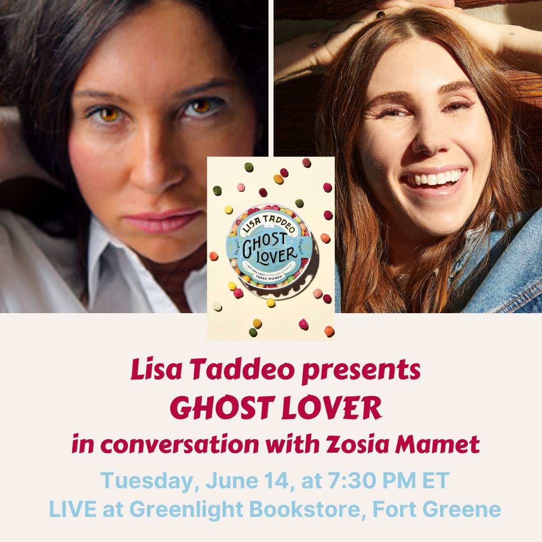 Tomorrow (Tues) night for anyone in or around the bk area. Greenlight in fort Greene at 7:30! Ill be there, talking about my collection of Rabid? Visceral? Alienating? Comforting? stories with Zosia Mamet(!) <a href="/greenlightbklyn/">Greenlight Bookstore</a>