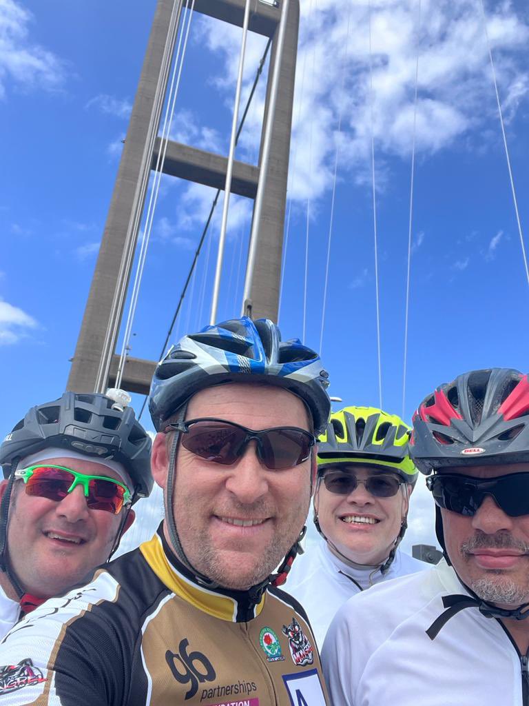 OrionWigan's tweet photo. Congratulations to our member Mark Ferguson @PWSWills and the team on reaching #Amsterdam on two wheels from the UK to raise awareness of Prostate Cancer UK. Great effort guys, I’m sure you had a few well deserved pints upon arrival! #charity https://t.co/5iL6sFdJIa