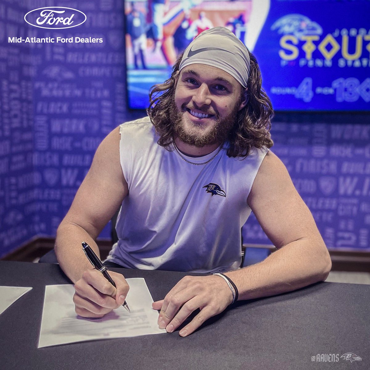 Ravens's tweet photo. Rookie deal signed❗️ https://t.co/42xYojKR4L