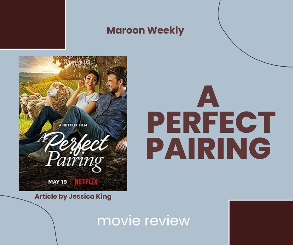maroonweekly's tweet photo. This weeks reviews are in! Check them out and let us know what you think!
On our list is:
Movie review: "The Perfect Pairing"
Album review: "Crest"
App review: "Dispo"
Link in bio! Articles by Jessica King, Sam Muddux, and Meg Boone #liveinthenow #weeklyreviews https://t.co/60AymOkrCB