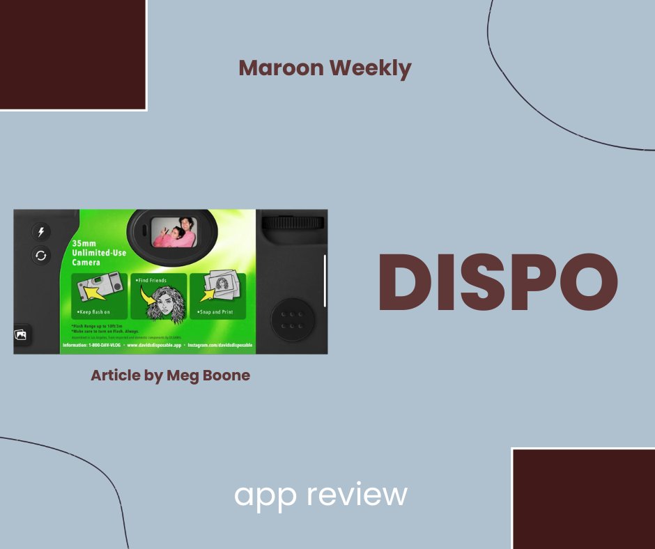 maroonweekly's tweet photo. This weeks reviews are in! Check them out and let us know what you think!
On our list is:
Movie review: "The Perfect Pairing"
Album review: "Crest"
App review: "Dispo"
Link in bio! Articles by Jessica King, Sam Muddux, and Meg Boone #liveinthenow #weeklyreviews https://t.co/60AymOkrCB