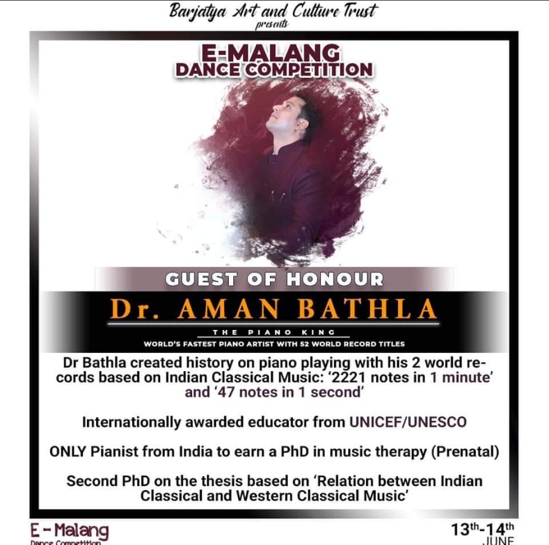 bathla_aman's tweet photo. Gratitude for this honour team E Malang https://t.co/gwE2yyeZgo