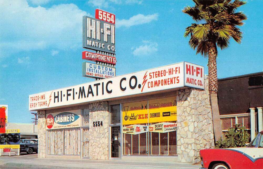 Mémoire2Ville on Twitter "Culver City en Californie HiFi MATIC Co