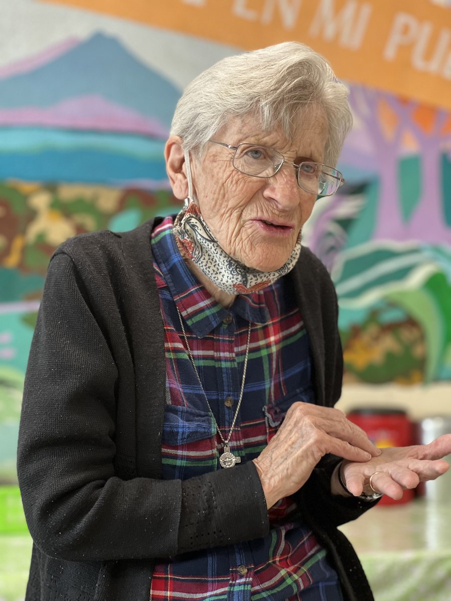 Sister Bea Donnellan directs Casa Vides Annunciation House, a place where people who are poor, undocumented, and the homeless receive care and hospitality. “I thought I would retire at 80 but couldn’t once I saw the need here.”

#MercyForImmigrants #MercyForJustice