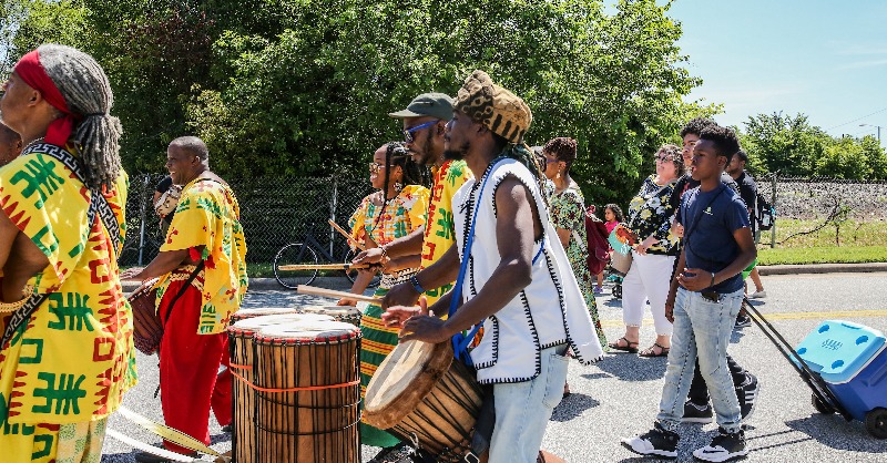 DurhamNC's tweet photo. Celebrate #Juneteenth and support local, Black-owned businesses ⬇️