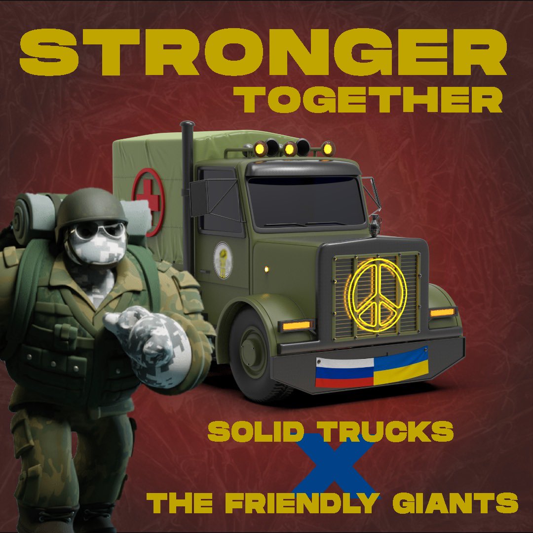 SolidTrucks's tweet photo. 13 DAYS of #giveaways 🎉 

Extension and flash giveaway of Day 9

2 x WL @TFG_NFT

Additionally:

1 x WL @SolidTrucks

❗To Enter:
1️⃣ Follow @SolidTrucks , @TFG_NFT
2️⃣ RT 
3️⃣ Tag 3 friends
4️⃣ https://t.co/XTlgGBOo5r

⚠️Results in 24h on
https://t.co/ALARzURIty

#NFTGiveaway https://t.co/eI47RgCBO3