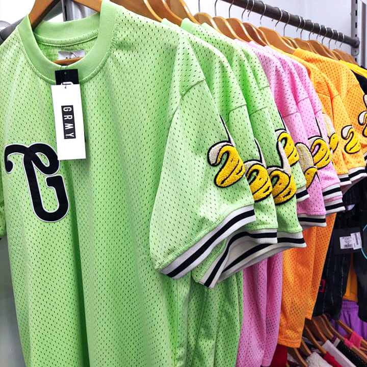 Colección de camisetas mesh "Jungle Punch" de Grimey en 3 colores, ya en la tienda y la web 🍌 🍌🍌