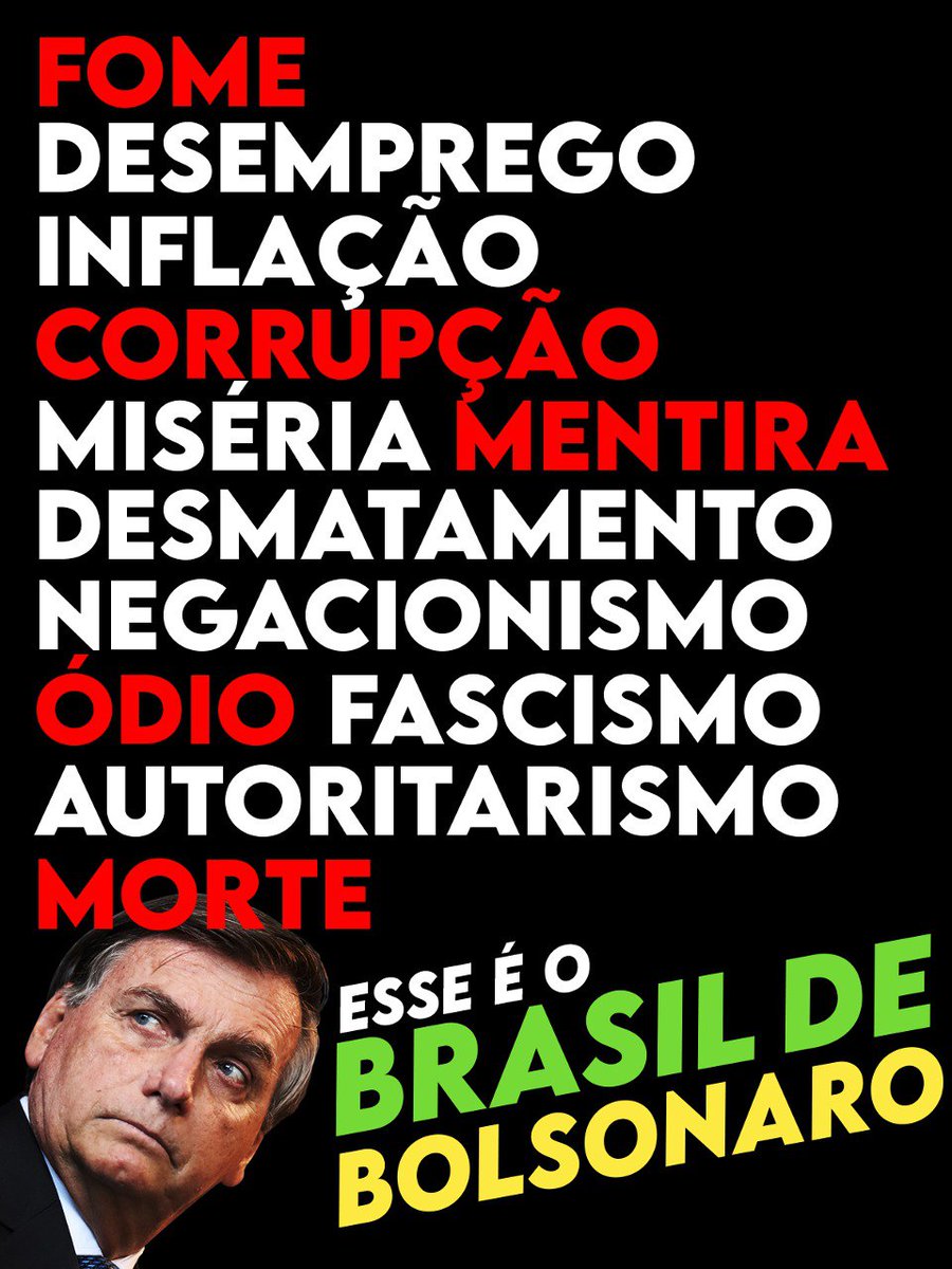 tesoureiros's tweet photo. Este é o Brasil de Bolsonaro https://t.co/f7RFHEtj2r