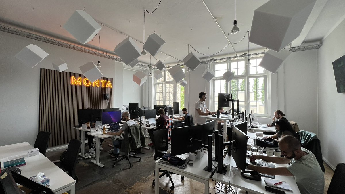 Spending the day with many of my CPH backend team members in Berlin 🤩. 9 of us are attending the <a href="/WeAreDevs/">WeAreDevelopers</a> conference tomorrow 🤓.

What a great day 🎉

#monta