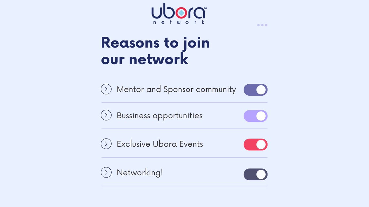 Here are a few (of the many) reasons why you should join our network today! Click on the link and join us on the path to excellence! tinyurl.com/joinubora #UboraNetwork #blackpr #blackcomms