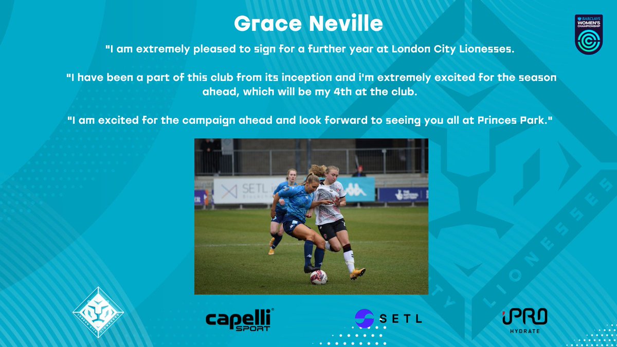 Our own @graceneville_ on how it feels to have extended her time with the Lionesses! 😁

#ThePride 🦁