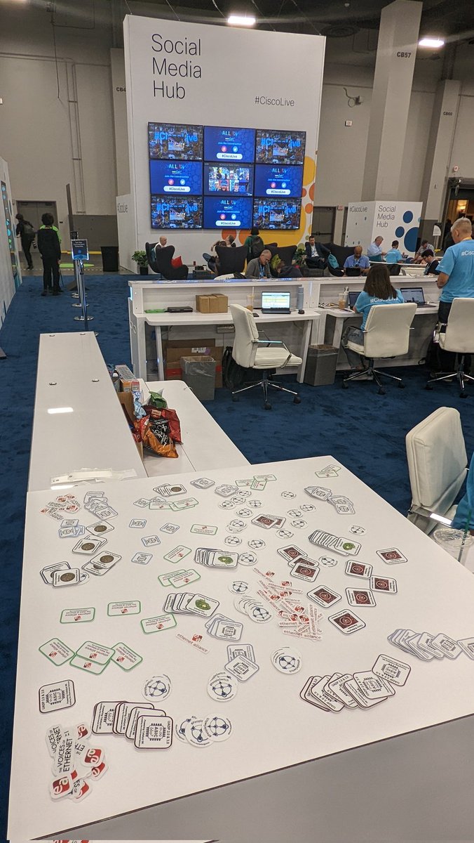 petergjones's tweet photo. #CiscoLive #GotStickers? https://t.co/mFGpEHuY1V