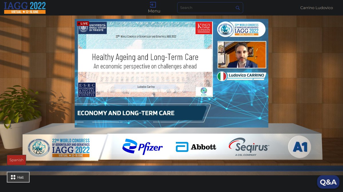 Ludovico Carrino (@ludokarr) on Twitter photo At #iagg2022 lecture, I discuss how the future of Social and LTC policies for Healthy Ageing looks <a href="/UNDecadeAgeing/">UN Decade of Healthy Ageing (2021-2030)</a>.
Two (among many) challenges:
- the lack of a common definition for LTC and 'LTC needs'
- the need for a broader scope in evaluating and designing ageing policy At #iagg2022 lecture, I discuss how the future of Social and LTC policies for Healthy Ageing looks <a href="/UNDecadeAgeing/">UN Decade of Healthy Ageing (2021-2030)</a>.
Two (among many) challenges:
- the lack of a common definition for LTC and 'LTC needs'
- the need for a broader scope in evaluating and designing ageing policy