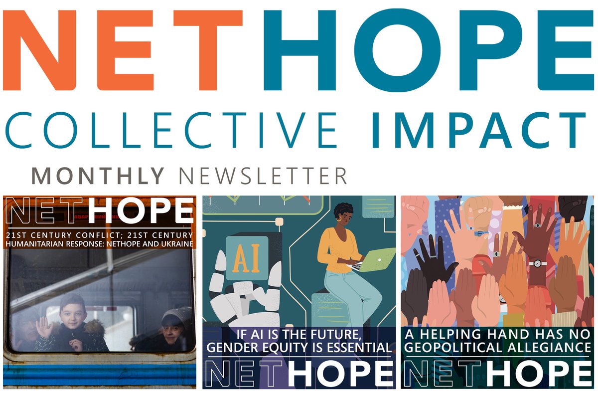 NetHope (@nethope_org) on Twitter photo Our June newsletter features:
➡️ <a href="/piercelance/">Lance Pierce</a> & our evolving 21st Century emergency response
➡️ <a href="/ltoplic/">Leila</a> explains how #GenderEquity is 🗝 to #ethicalAI
➡️ & Nicholas Kerastas on context is everything 🧭 when navigating neutrality
➡️ & more…
Subscribe ➡️➡️ bit.ly/3aTNhgi Our June newsletter features:
➡️ <a href="/piercelance/">Lance Pierce</a> & our evolving 21st Century emergency response
➡️ <a href="/ltoplic/">Leila</a> explains how #GenderEquity is 🗝 to #ethicalAI
➡️ & Nicholas Kerastas on context is everything 🧭 when navigating neutrality
➡️ & more…
Subscribe ➡️➡️ bit.ly/3aTNhgi
