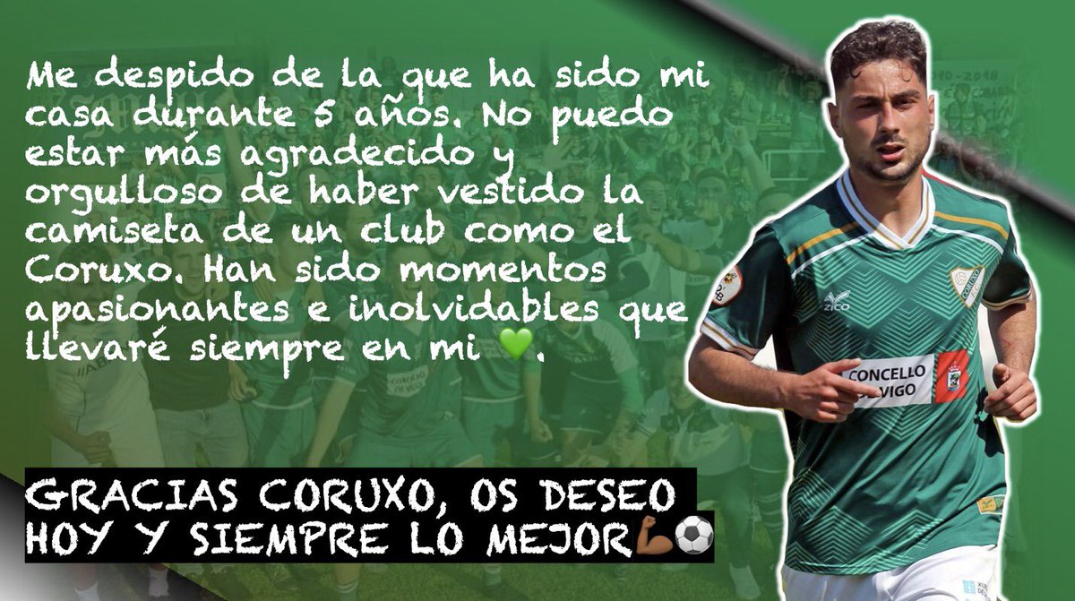 Gracias 💚 <a href="/CoruxoFCoficial/">Coruxo FC ⚒️</a>