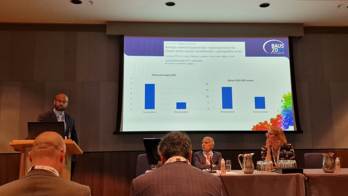 Denosshan Sri (@denosshansri) on Twitter photo Mr Jai Seth presenting <a href="/GeorgesUrology/">St George's Urology</a> journey in setting up a successful 🤖 colposuspension programme for women w urinary #incontinence. Lots of support from @StGeorgesTrust and surrounding regional centres. #BAUS2022
<a href="/roger66w/">Roger Walker</a> <a href="/TharaniNitkunan/">Tharani Nitkunan</a> <a href="/center_urology/">ESTH Urology Centre</a> <a href="/Issarami/">Rami Issa</a> <a href="/HARQazi/">Hasan Qazi</a> Mr Jai Seth presenting <a href="/GeorgesUrology/">St George's Urology</a> journey in setting up a successful 🤖 colposuspension programme for women w urinary #incontinence. Lots of support from @StGeorgesTrust and surrounding regional centres. #BAUS2022
<a href="/roger66w/">Roger Walker</a> <a href="/TharaniNitkunan/">Tharani Nitkunan</a> <a href="/center_urology/">ESTH Urology Centre</a> <a href="/Issarami/">Rami Issa</a> <a href="/HARQazi/">Hasan Qazi</a>