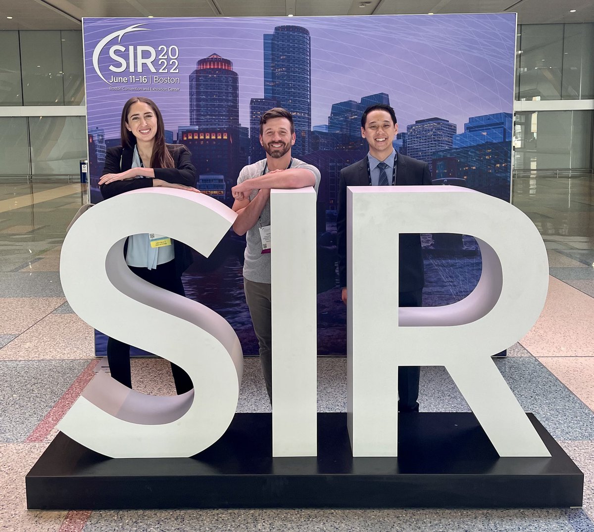 having a blast at #SIR22BOS ! Highly recommend this conference for any med students interested in IR! @VUMCradiology