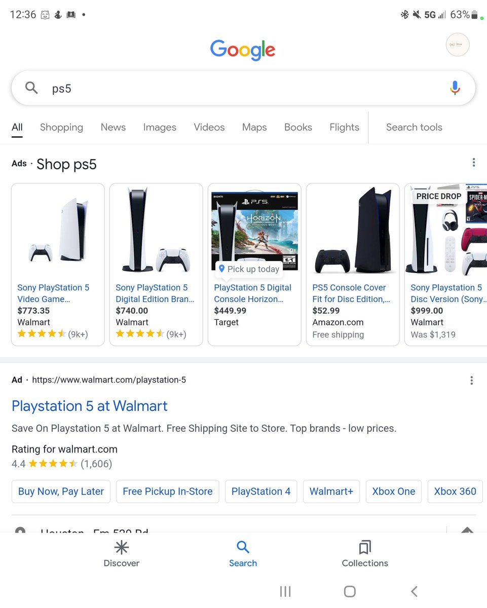alane357's tweet photo. #Target #ps5 #sony @Target fake advertising I went to 2 target location to purchase a ps5 in store. Online it read available purchase at the store you get to the store they send you back online were you cannot purchase.  One of the sale guy says he has 5 but cannot sale in store https://t.co/GN2kB4EbD3